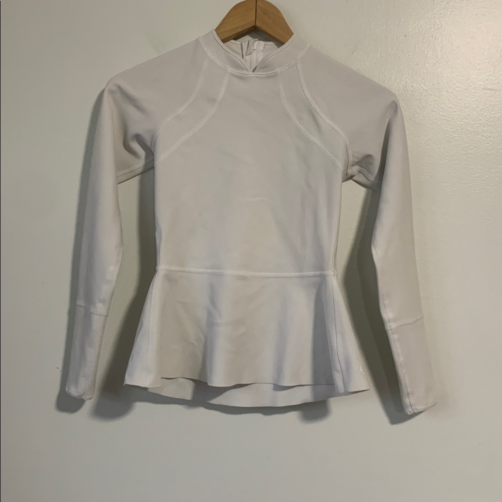 Lululemon Athletica White Free To Paddle Top - Picture 3 of 9